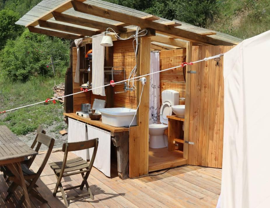 Glamping La Cascina D'Orleans Hotel Saint-Pierre Bagian luar foto